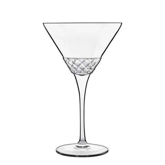 Italian Premium Martini Glasses | 7.5oz | Roma 1960 | Set of 4 - Luigi Bormioli USA