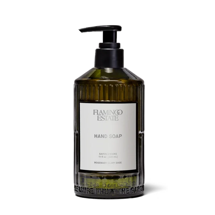 Rosemary Clary Sage Glass Hand Soap