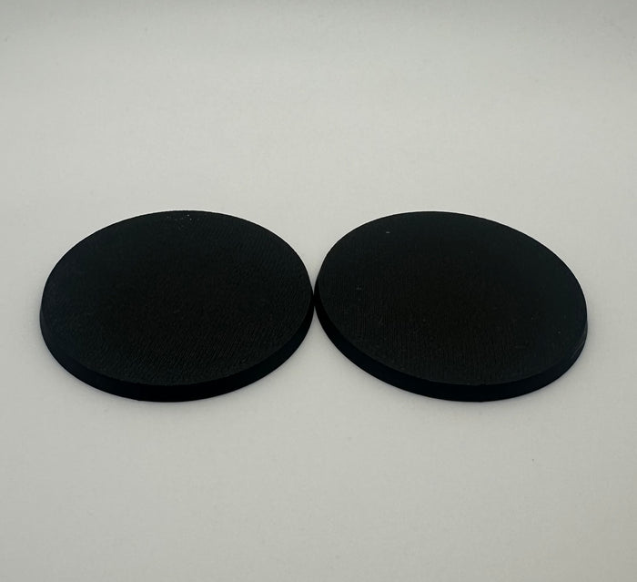 Round Bases – 6-Pack Tabletop Miniature Bases (Multiple Sizes) – UK Delivery Included