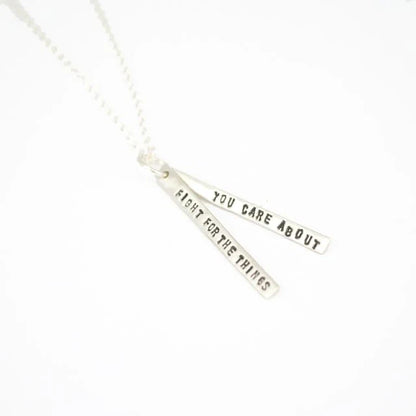 Ruth Bader Ginsburg Quote Necklace - The New York Public Library Shop