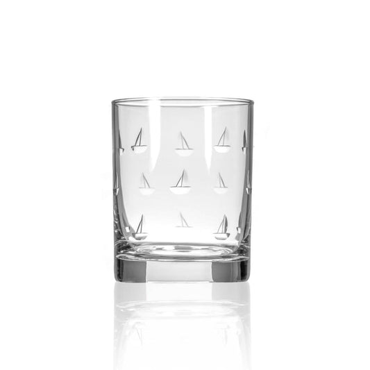 Sailing Double Old Fashioned Cocktail Glass 13oz