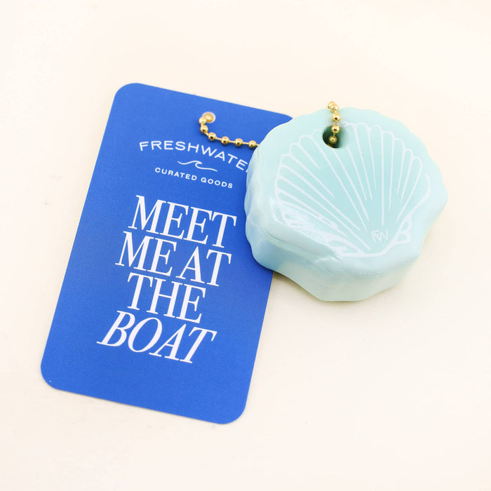SEASHELL Floating Keychain