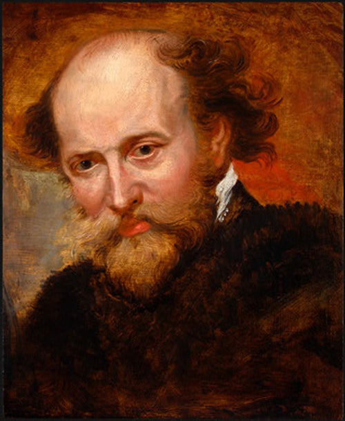 Self-Portrait by Peter Paul Rubens Reproduction Oil Painting on Canvas