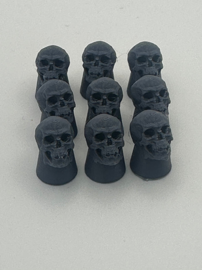 Skull Paint Bottle Cap Swatches | Dropper Bottles