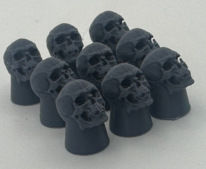 Skull Paint Bottle Cap Swatches | Dropper Bottles