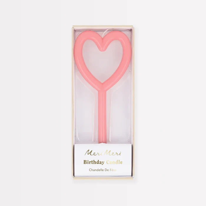 Slim Heart Candle
