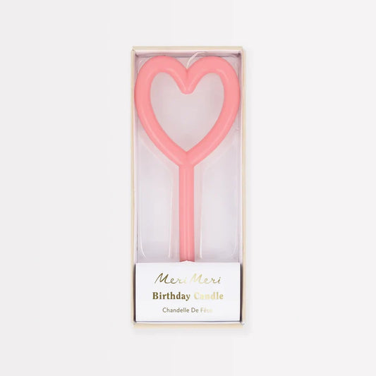 Slim Heart Candle