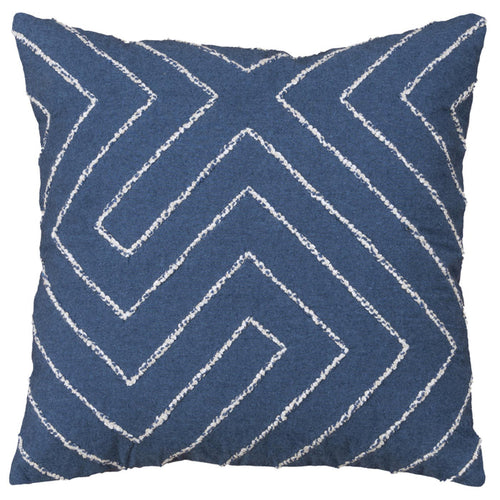 SONNE GREEN/WHITE COLOR BLOCK MODERN INDUSTRIAL THROW PILLOW
