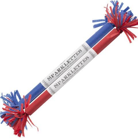 Sparklettes 8" - 4th of July - Tube of 8 - Assorted Colors
