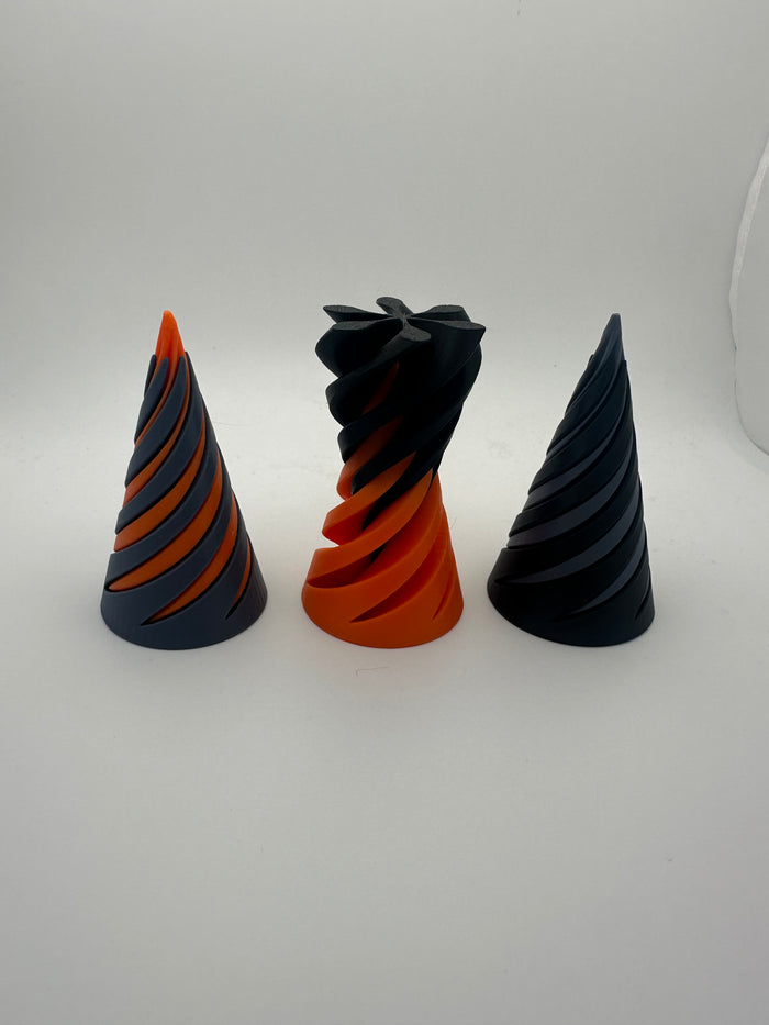 Spiral Workspace Fidget Set (Pack of 3) – Desk Focus Tools - uk delivery included.