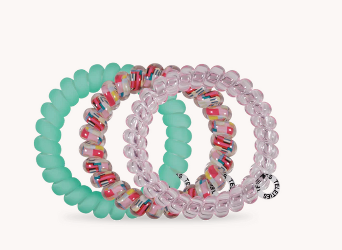 Spring Splash Large Spiral Hair Coils