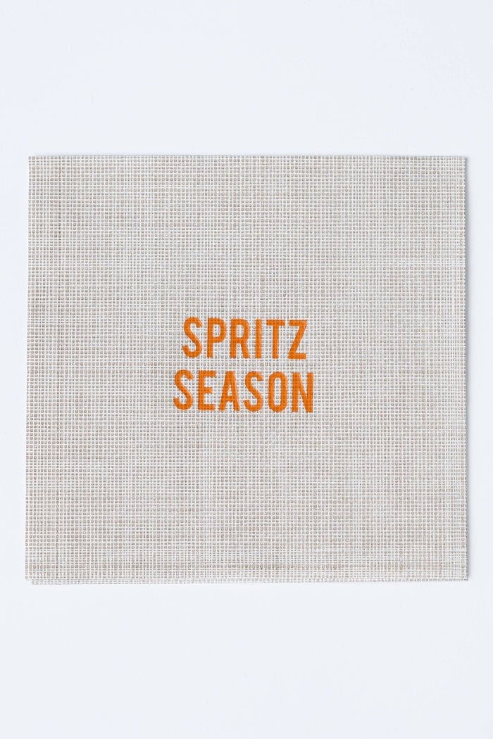 Spritz Season Disposable Cocktail Napkins
