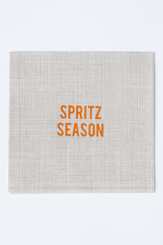 Spritz Season Disposable Cocktail Napkins