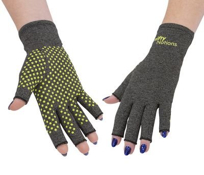 Stitch Mitts Non-Slip Compression Gloves Small
