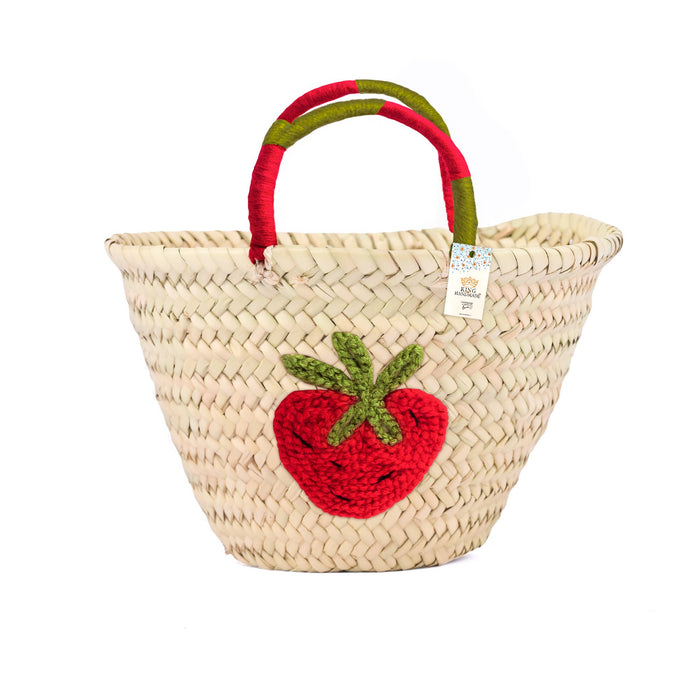 STRAWBERRY BASKET BAG - Stylish Summer bag - Summer bag