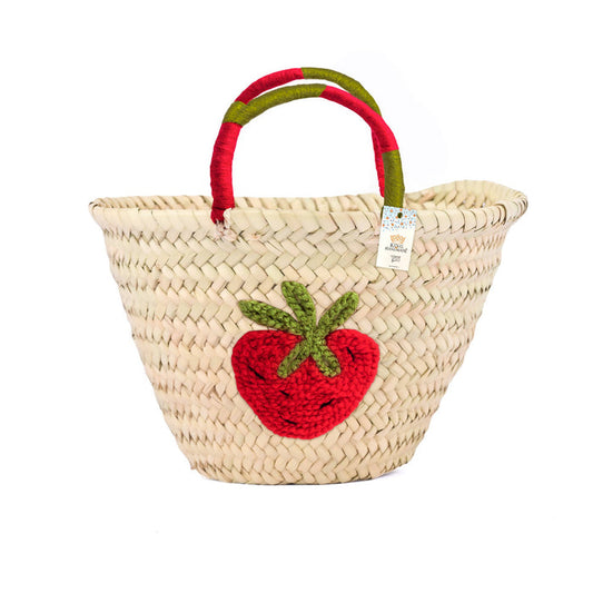 STRAWBERRY BASKET BAG - Stylish Summer bag - Summer bag