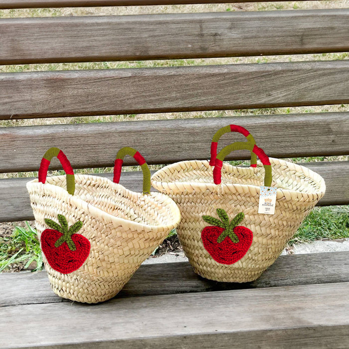 STRAWBERRY BASKET BAG - Stylish Summer bag - Summer bag
