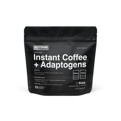 Strong Coffee Company Instant Coffee+ Adaptogens Powder 1