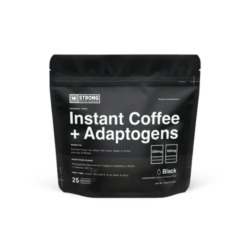 Strong Coffee Company Instant Coffee+ Adaptogens Powder 1