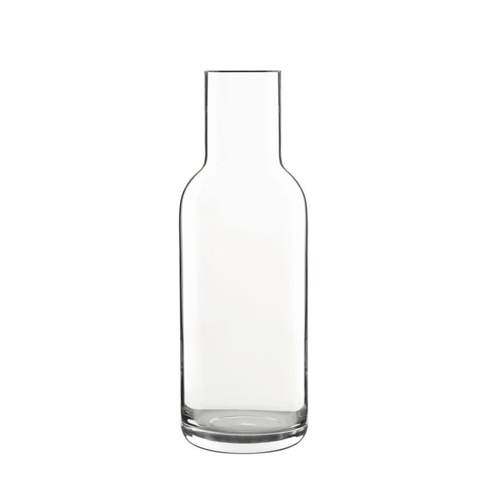 Italian Premium Glass Carafe with Cork Stopper | 34oz | Sublime - Luigi Bormioli USA