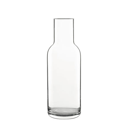 Italian Premium Glass Carafe with Cork Stopper | 34oz | Sublime - Luigi Bormioli USA