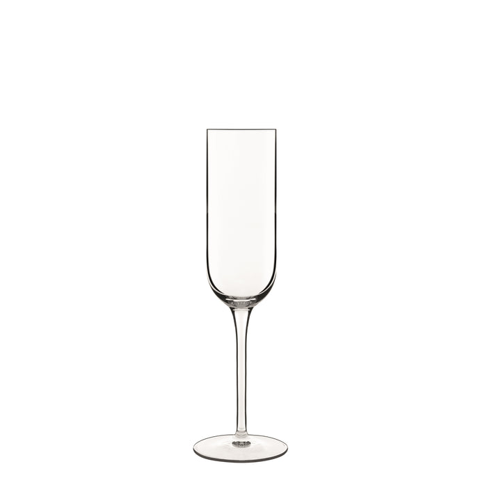 Italian Premium Champagne Flute Glasses | 7oz | Sublime | Set of 4 - Luigi Bormioli USA
