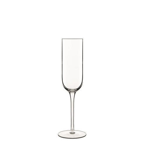 Italian Premium Champagne Flute Glasses | 7oz | Sublime | Set of 4 - Luigi Bormioli USA