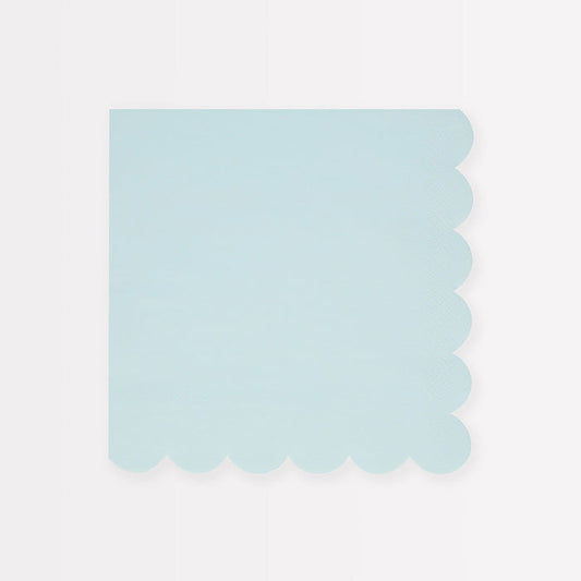 Summer Sky Blue Large Napkins