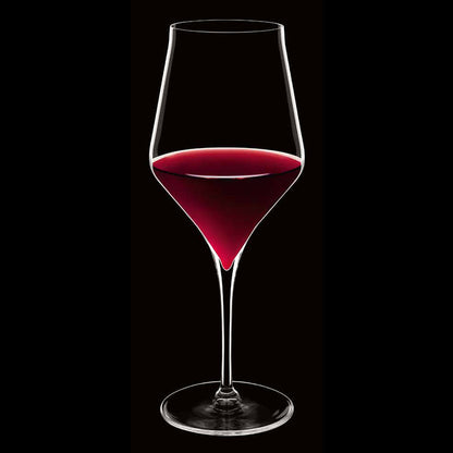Italian Premium Bordeaux Red Wine Glasses | 18.5oz | Supremo | Set of 2 - Luigi Bormioli USA