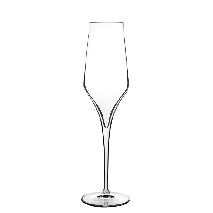 Italian Premium Champagne Glasses | 8oz | Supremo | Set of 2 - Luigi Bormioli USA