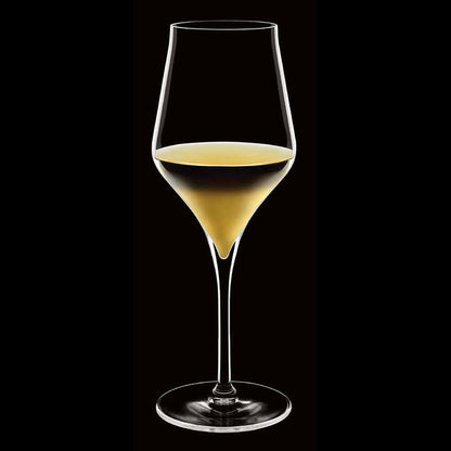 Italian Premium Chardonnay White Wine Glasses | 11.5oz | Supremo | Set of 2 - Luigi Bormioli USA