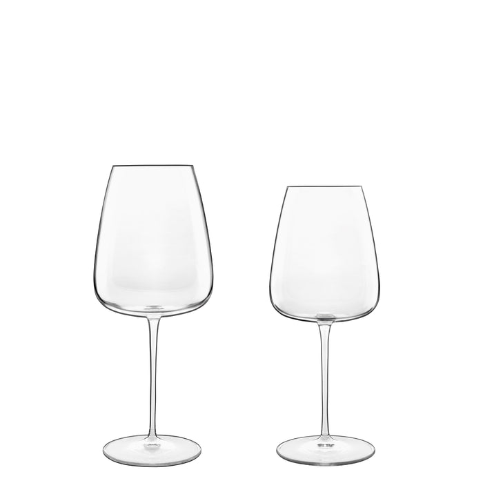Italian Premium 8pc Stemware Set | Talismano | 4 Red Wine Glasses & 4 White Wine Glasses - Luigi Bormioli USA