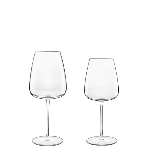 Italian Premium 8pc Stemware Set | Talismano | 4 Red Wine Glasses & 4 White Wine Glasses - Luigi Bormioli USA