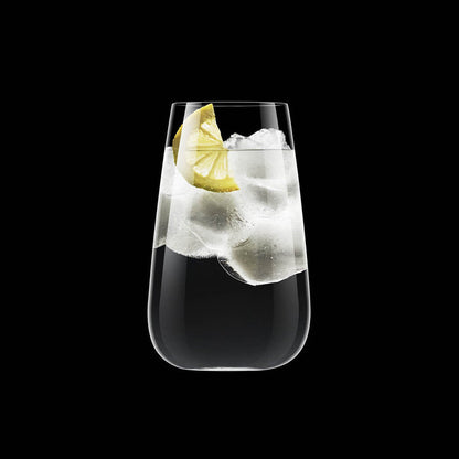 Italian Premium Highball Glasses | 19.25oz | Talismano | Set of 4 - Luigi Bormioli USA