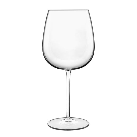 Italian Premium Burgundy Red Wine Glasses | 25.25oz | Talismano | Set of 4 - Luigi Bormioli USA