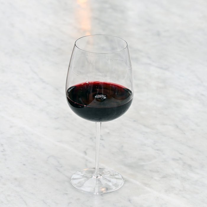 Italian Premium Burgundy Red Wine Glasses | 25.25oz | Talismano | Set of 4 - Luigi Bormioli USA