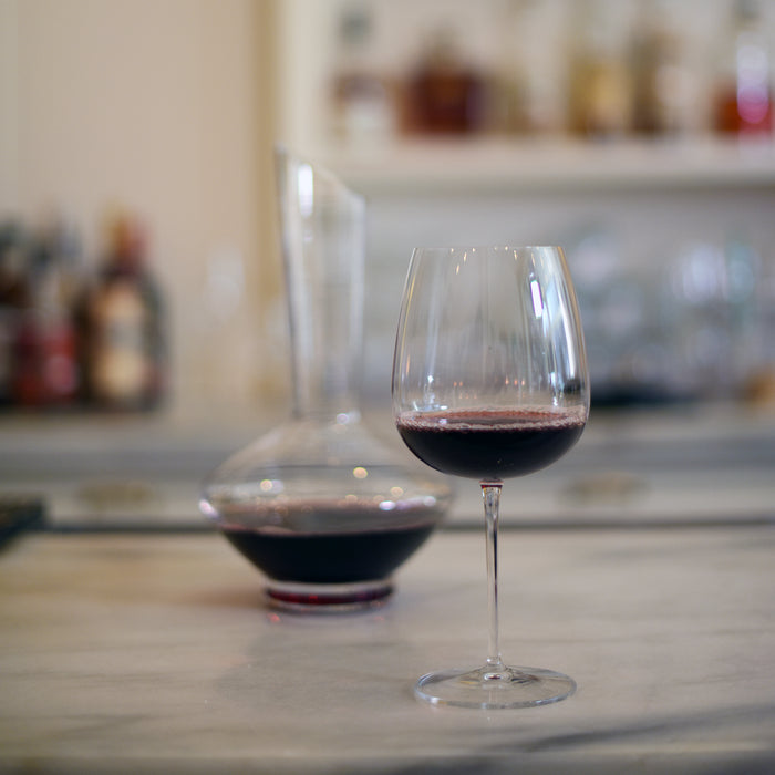 Italian Premium Burgundy Red Wine Glasses | 25.25oz | Talismano | Set of 4 - Luigi Bormioli USA