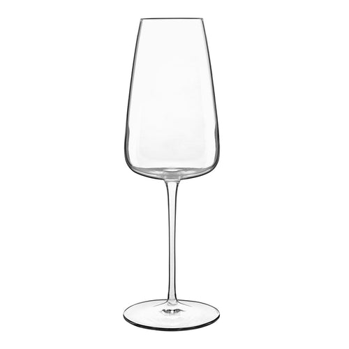 Italian Premium Flute Glasses | 13.5oz | Talismano | Set of 4 - Luigi Bormioli USA