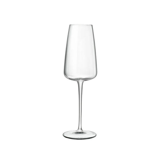 Italian Premium Flute Glasses | 7oz | Talismano | Set of 4 - Luigi Bormioli USA