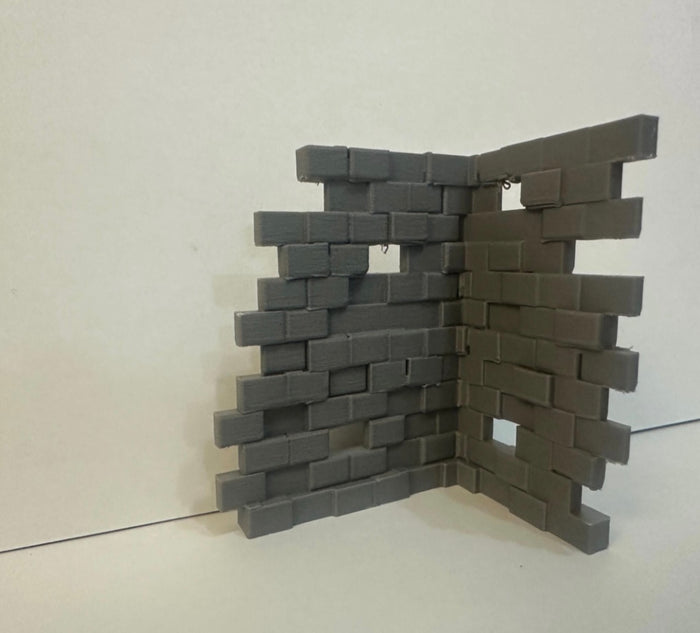 Tavern Scatter Terrain Set – Table, Stools, Fireplace, Crates & Walls (12 Pieces) - UK delivery included.