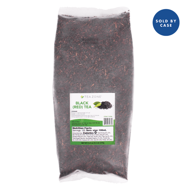 Tea Zone Black (Red) Tea Leaves - Case Of 25