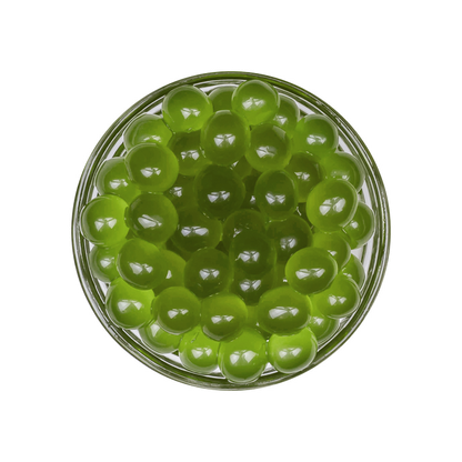 Tea Zone Green Apple Popping Pearls (7 lbs) Case of 4 B2060