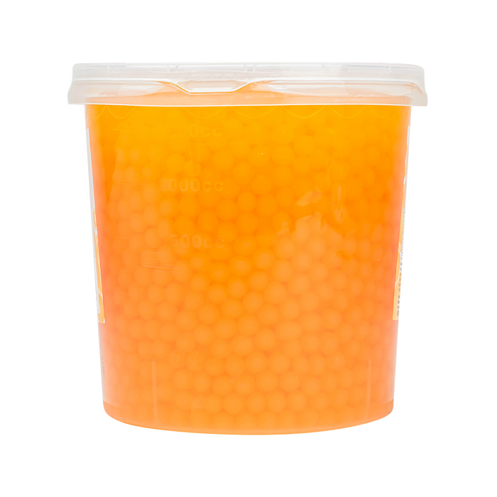 Tea Zone Mango Popping Pearls (7 lbs) Case of 4