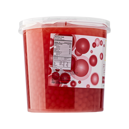Tea Zone Pomegranate Popping Pearls (7 lbs) Case of 4 B2062