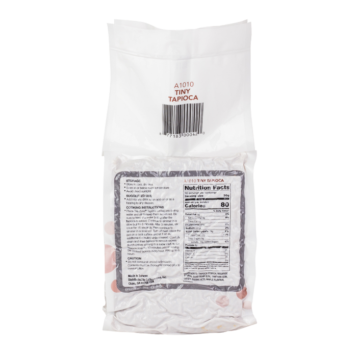 Tea Zone Tiny Tapioca Boba - Case (6 bags)