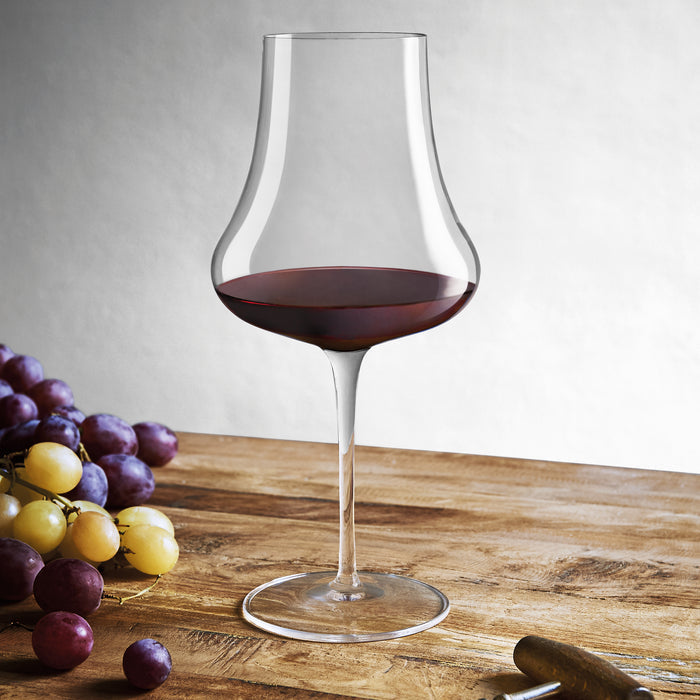 Italian Premium Bordeaux Red Wine Glasses | 22.75oz | Tentazioni | Set of 6 - Luigi Bormioli USA