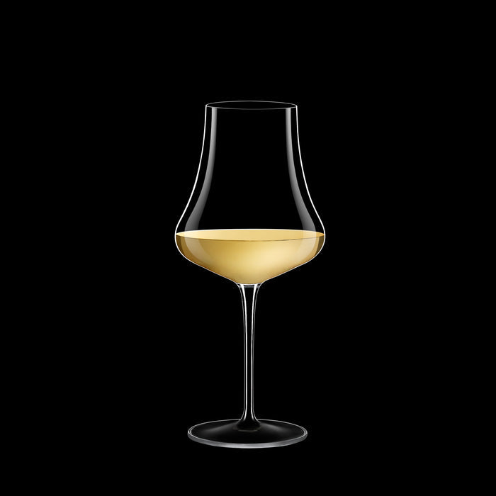 Italian Premium Chardonnay White Wine Glasses | 16oz | Tentazioni | Set of 6 - Luigi Bormioli USA