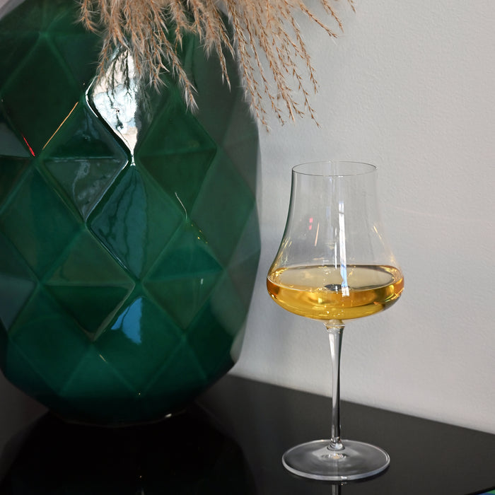 Italian Premium Chardonnay White Wine Glasses | 16oz | Tentazioni | Set of 6 - Luigi Bormioli USA