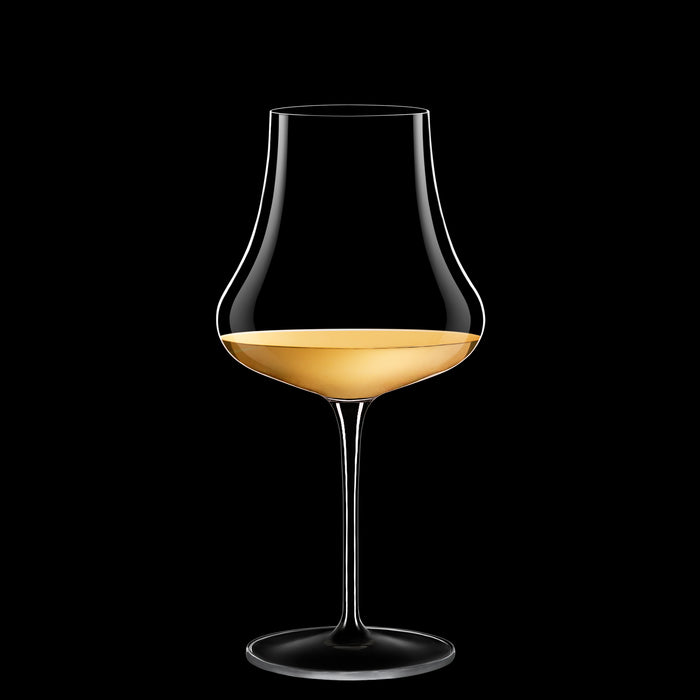 Italian Premium Orange Wine Glasses | 22oz | Tentazioni | Set of 6 - Luigi Bormioli USA