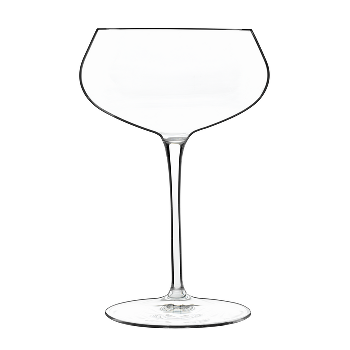 Italian Premium Spumante Coupe Glasses | 10.25oz | Tentazioni | Set of 6 - Luigi Bormioli USA